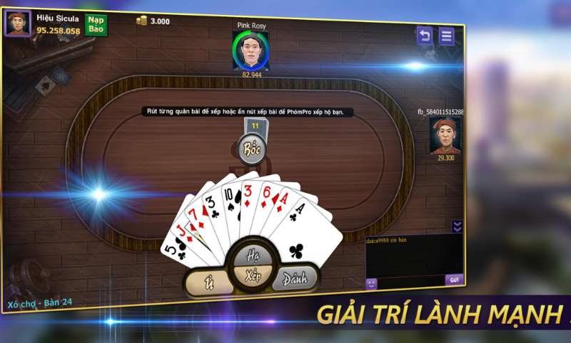 Kinh nghiệm chơi game phỏm online 789BET luôn thắng 100%